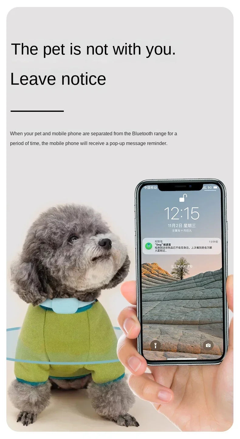 smart pet safety tracker collar