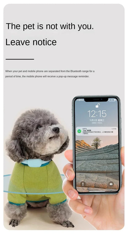 smart pet safety tracker collar