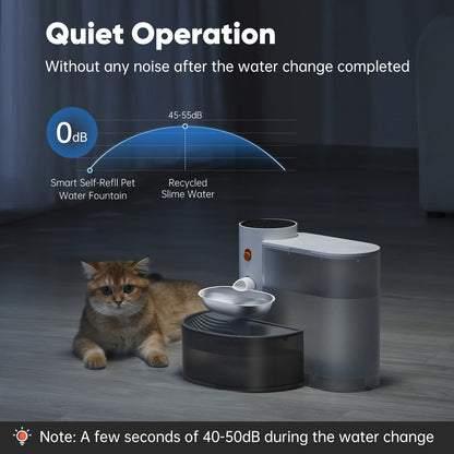 stainless steel cat drinking bowl automatic water dispenser