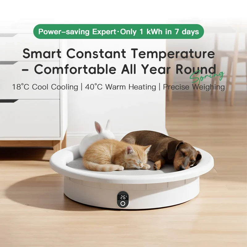 Smart Thermo-Control Pet Bed