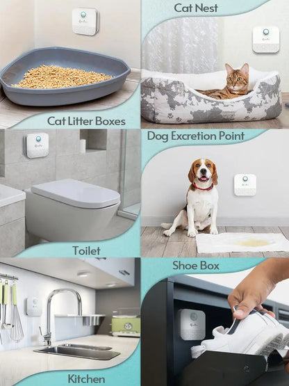 Smart Cat Litter Odor Purifier – 4000mAh