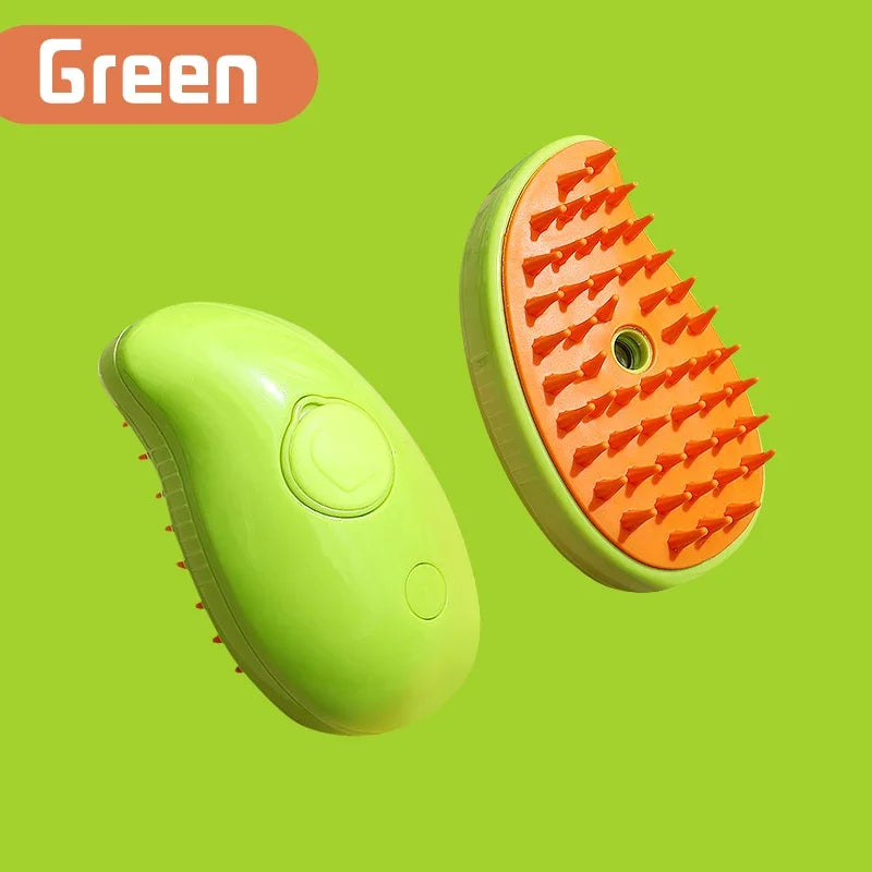 3-in-1 Pet Spray & Massage Grooming Brush