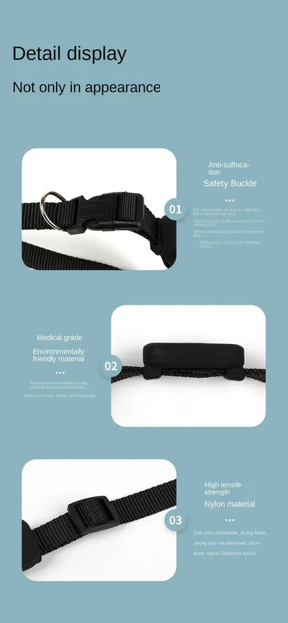 Mini GPS Pet Tracker Collar – Waterproof Anti-Lost Locator for Cats & Puppies