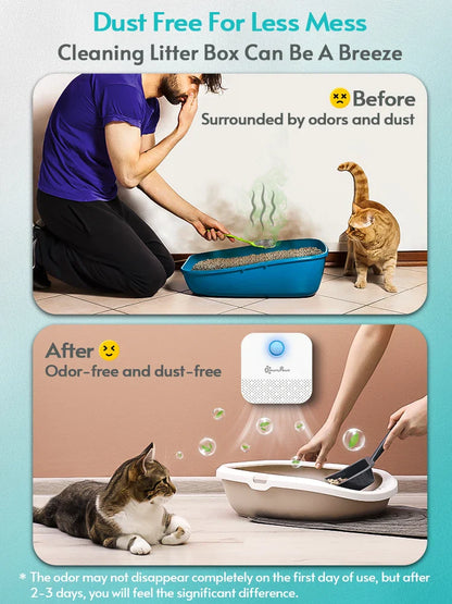 Smart Cat Litter Odor Purifier – 4000mAh