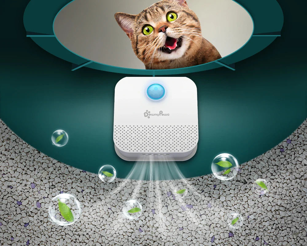 Smart Cat Litter Odor Purifier – 4000mAh