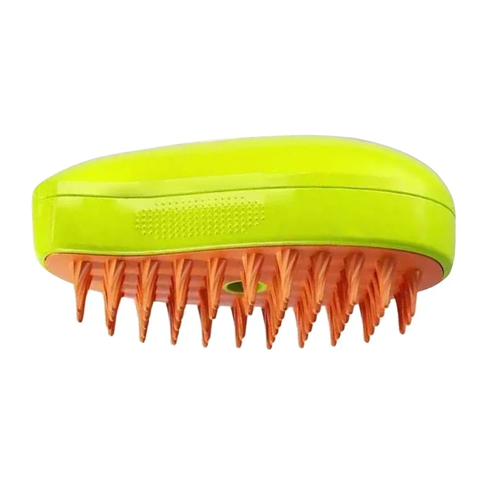 Steam Pet Grooming Brush – 3-in-1 Rechargeable Deshedding & Massage Brush for Cats & Dogs