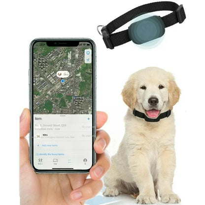 anti lost bluetooth pet tracker collar for small dogs