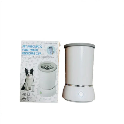 automatic dog paw washing cup indoor cleaning