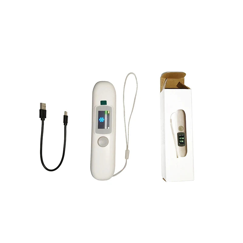 compact animal microchip scanner handheld reader