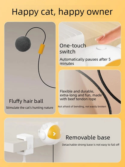 smart cat toy features