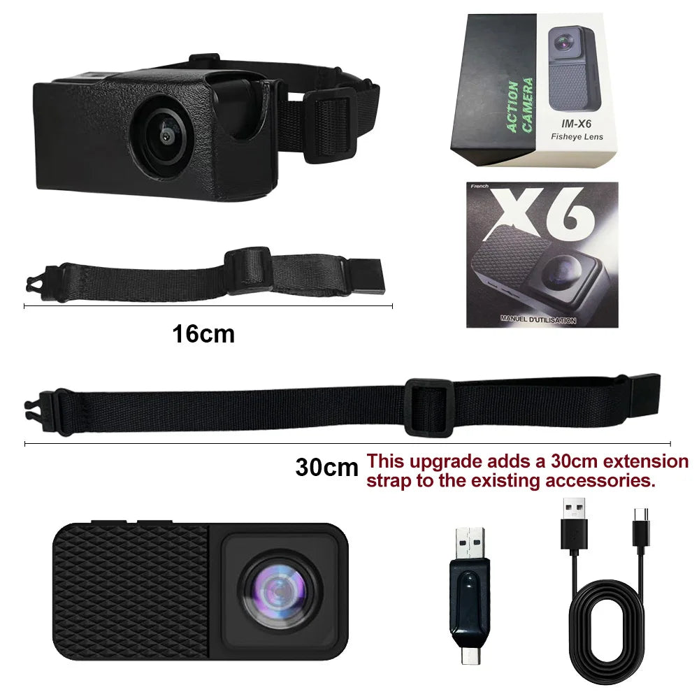 HD 1080P pet collar camera 