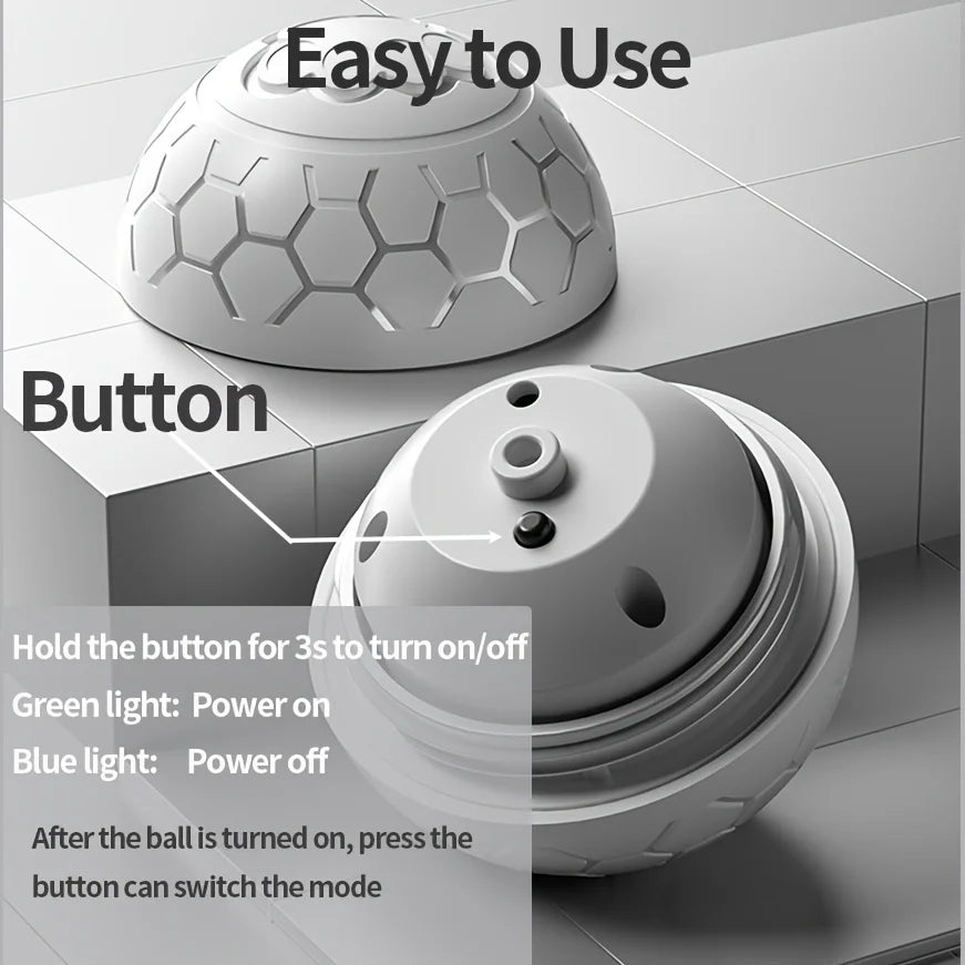 rechargeable smart pet toy ball USB