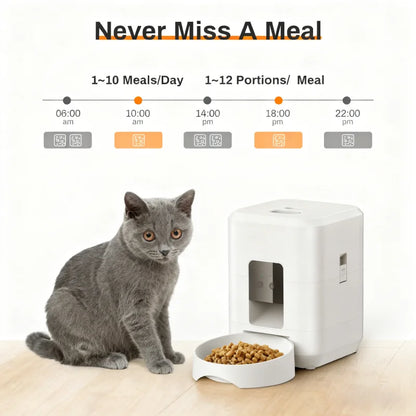 app controlled pet feeder indoor use