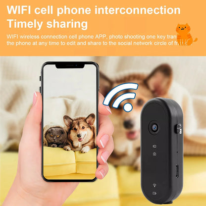 HD pet collar camera 120 degree wide angle